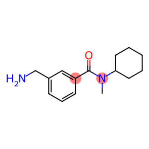 3-(aminomethyl)-N-cyclohexyl-N-methylbenzamide