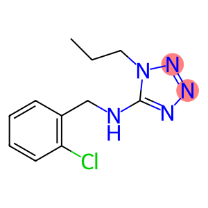 N-(2-CHLOROBENZYL)-1-PROPYL-1H-TETRAZOL-5-AMINE