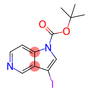 3-Iodo-pyrrolo[3,2-c]pyridine-1-carboxylic acid tert-butyl ester