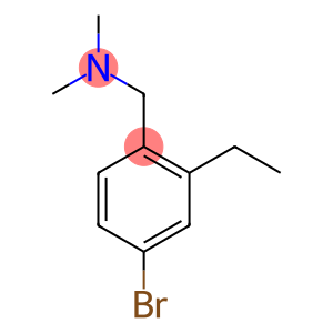 1-(4-bromo-2-ethylphenyl)-N,N-dimethylmethanamine