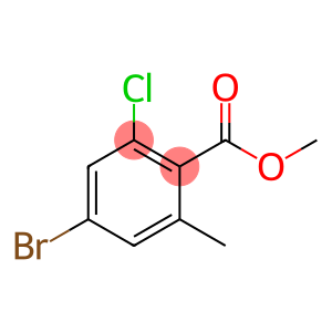 4-Bromo-2-chloro-6-methyl-benzoic acid methyl ester