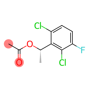 (1S)-1-(2,6-dichloro-3-fluorophenyl)ethyl acetate