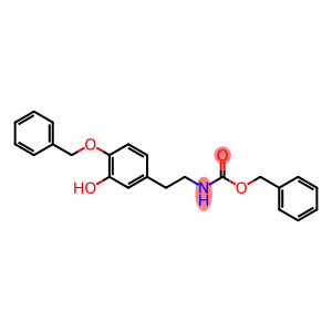 N -苄氧羰基- 4 - O -苄基多巴胺