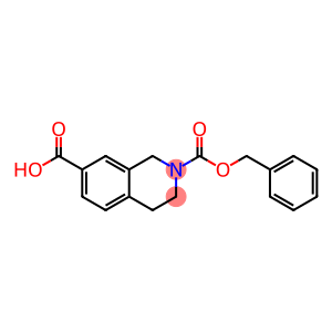 2-CBZ-1,2,3,4-四氢异喹啉-7-羧酸