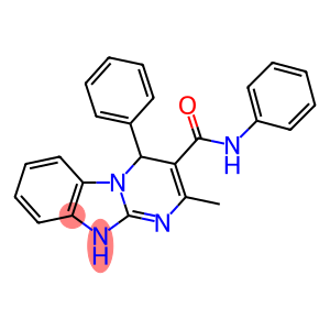2-methyl-N,4-diphenyl-1,4-dihydropyrimido[1,2-a]benzimidazole-3-carboxamide