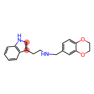 N-(2,3-dihydro-1,4-benzodioxin-6-ylmethyl)-N-[2-(1H-indol-3-yl)ethyl]amine