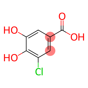 3-氯-4,5-二羟基苯甲酸