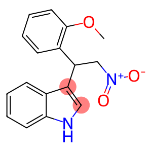 1H-Indole, 3-[1-(2-methoxyphenyl)-2-nitroethyl]-