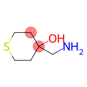 2H-thiopyran-4-ol, 4-(aminomethyl)tetrahydro-