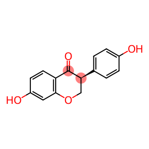 4H-1-Benzopyran-4-one, 2,3-dihydro-7-hydroxy-3-(4-hydroxyphenyl)-, (3S)-