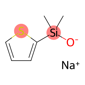 (2-噻吩)二甲基硅醇钠盐