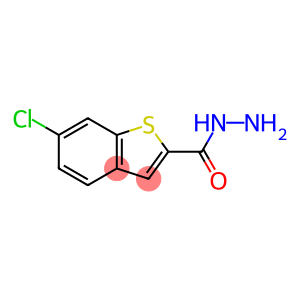 Benzo[b]thiophene-2-carboxylic acid, 6-chloro-, hydrazide