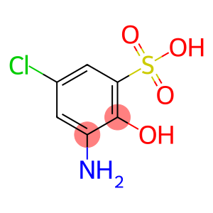 3-amino-5-chloro-2-hydroxybenzenesulfonic acid