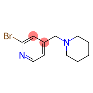 2-bromo-4-(1-piperidinylmethyl)pyridine