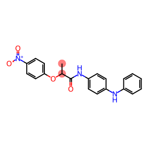 N-(4-anilinophenyl)-2-(4-nitrophenoxy)propanamide