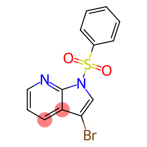 3-溴-1-甲基磺酰基-1H-吡咯并[2,3-B]吡啶