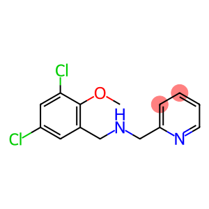1-(3,5-DICHLORO-2-METHOXYPHENYL)-N-(PYRIDIN-2-YLMETHYL)METHANAMINE