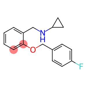 N-(2-((4-FLUOROBENZYL)OXY)BENZYL)CYCLOPROPANAMINE