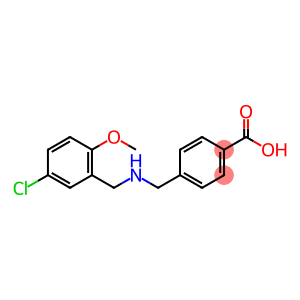 4-{[(5-chloro-2-methoxybenzyl)amino]methyl}benzoic acid