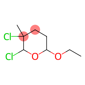 2H-Pyran,2,3-dichloro-6-ethoxytetrahydro-3-methyl-(9CI)