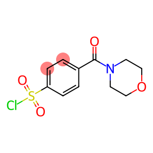 4-(morpholine-4-carbonyl)benzene-1-sulfonyl chloride