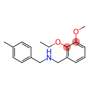 1-(2-ethoxy-3-methoxyphenyl)-N-(4-methylbenzyl)methanamine