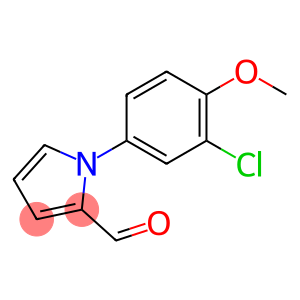 1-(3-CHLORO-4-METHOXYPHENYL)-1H-PYRROLE-2-CARBOXALDEHYDE