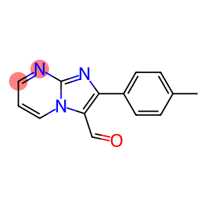Imidazo[1,2-a]pyrimidine-3-carboxaldehyde, 2-(4-methylphenyl)-