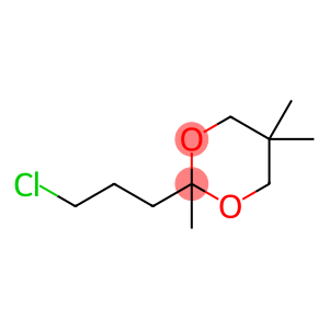 2-(3-chloropropyl)-2,5,5-trimethyl-1,3-dioxane
