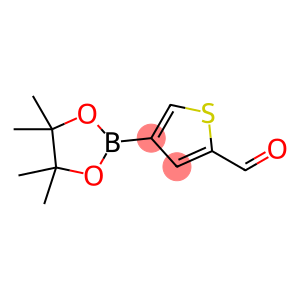 4-(Tetramethyl-1,3,2-dioxaborolan-2-yl)thiophene-2-carbaldehyde
