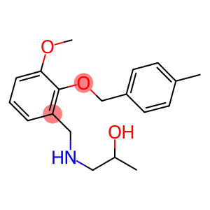 1-({3-methoxy-2-[(4-methylbenzyl)oxy]benzyl}amino)-2-propanol