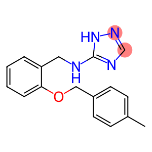 N-{2-[(4-methylbenzyl)oxy]benzyl}-N-(1H-1,2,4-triazol-3-yl)amine