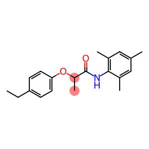 2-(4-ethylphenoxy)-N-(2,4,6-trimethylphenyl)propanamide