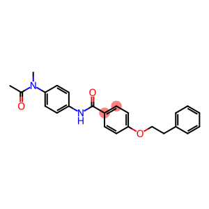 Benzamide, N-[4-(acetylmethylamino)phenyl]-4-(2-phenylethoxy)-