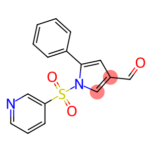 5-phenyl-1-(pyridin-3-ylsulfonyl)-1H-pyrrole-3-carbaldehyde