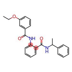 2-{[(3-ethoxyphenyl)carbonyl]amino}-N-(1-phenylethyl)benzamide