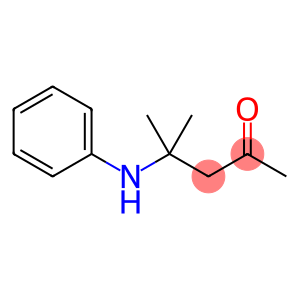 4-甲基-4-(苯基氨基)戊-2-酮