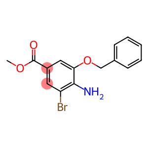 4-氨基-3-(苄氧基)-5-溴苯甲酸甲酯
