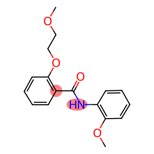 2-(2-methoxyethoxy)-N-(2-methoxyphenyl)benzamide