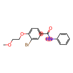 3-bromo-4-(2-methoxyethoxy)-N-phenylbenzamide