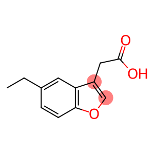 3-Benzofuranacetic acid, 5-ethyl-