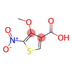 3-Thiophenecarboxylic acid, 4-methoxy-5-nitro-
