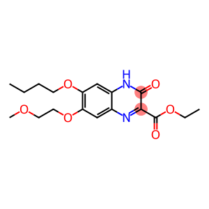 Ethyl 6-butoxy-3-hydroxy-7-(2-methoxyethoxy)quinoxaline-2-carboxylate