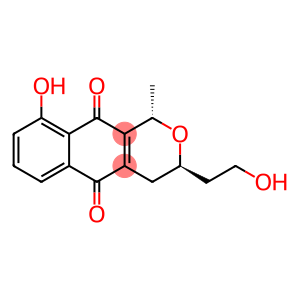 1H-NAPHTHO[2,3-C]PYRAN-3-ACETIC ACID, 3,4,5,10-TETRAHYDRO-9-HYDROXY-1-METHYL-5,10-DIOXO-(1S,3R)-