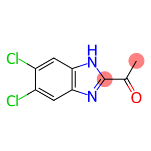 Ethanone, 1-(5,6-dichloro-1H-benzimidazol-2-yl)-