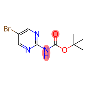2-(BOC-氨基)-5-溴嘧啶