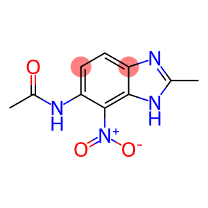 ACETAMIDE, N-(2-METHYL-7-NITRO-1H-BENZIMIDAZOL-6-YL)-