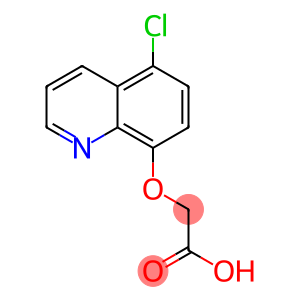 [(5-Chloro-8-quinolinyl)oxy]acetic  acid