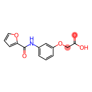 Acetic acid, 2-[3-[(2-furanylcarbonyl)amino]phenoxy]-