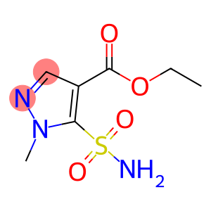 1-Methyl-4-ethylformate-5-pyrazole sulfonamide